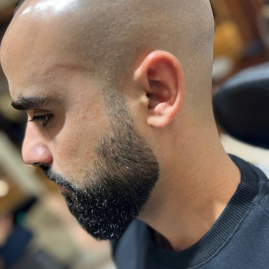 Beard grooming work from Hair Beats Gents Salon